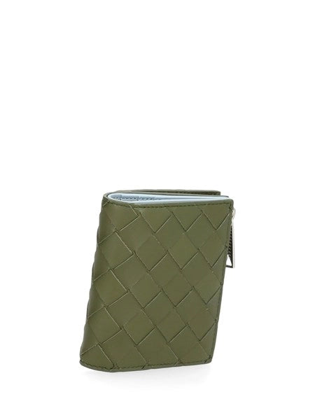 Portafoglio Intrecciato Bi-Fold