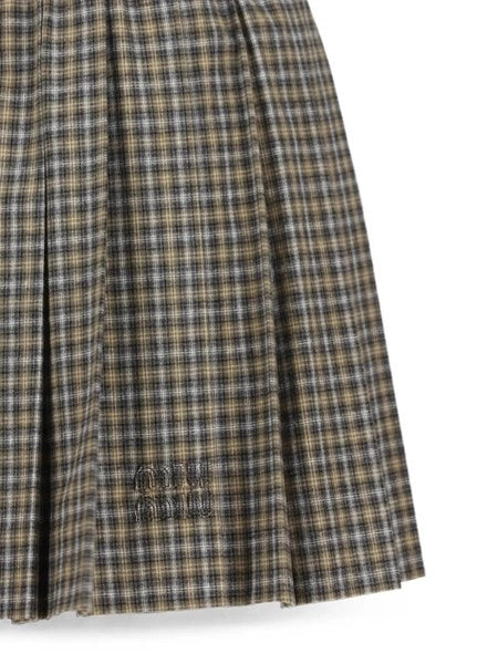 Minigonna in tartan