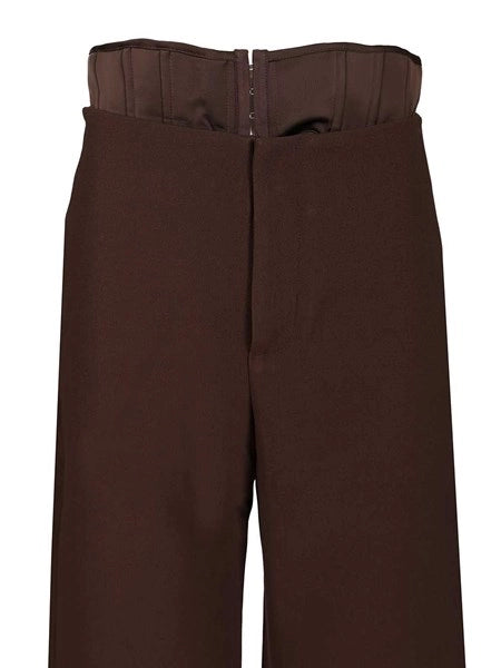 Pantaloni da tailleur "Corset"