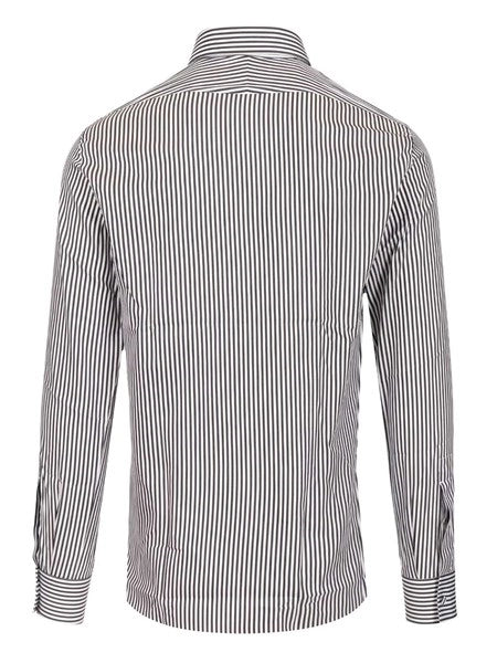 Camicia in cotone e seta