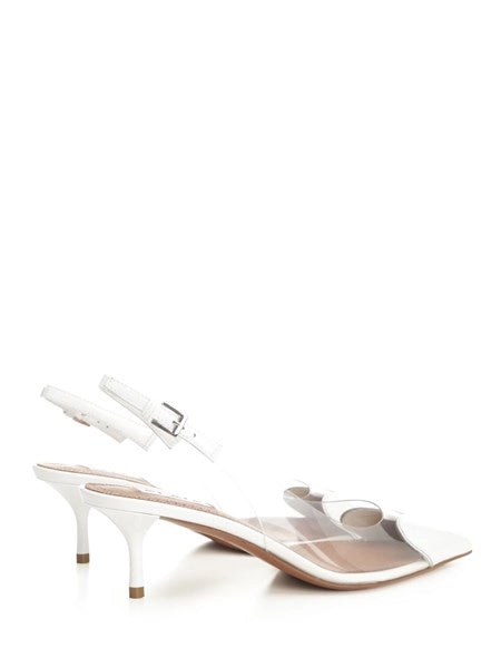 Slingback Le Cœur in pelle verniciata