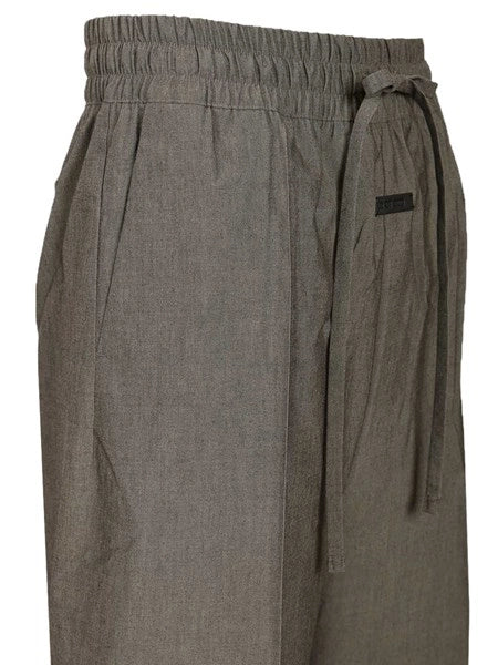 Pantalone gamba ampia