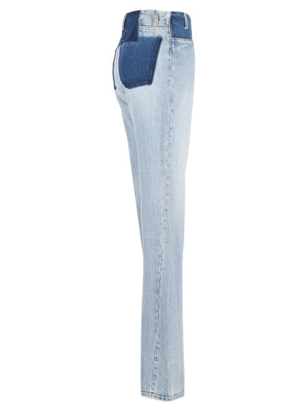 Pantaloni  bicolore