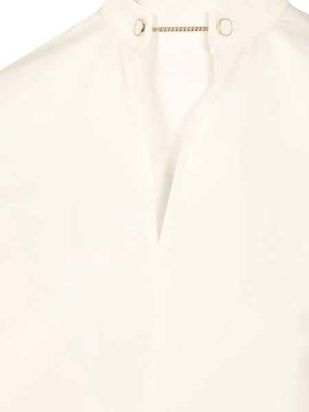 Blusa in cotone - Avorio