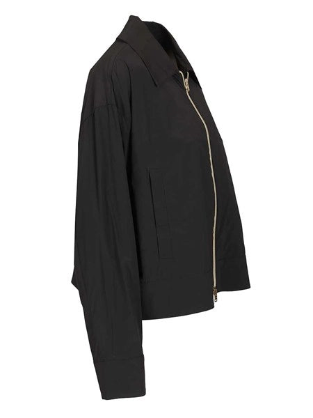 Giacca corta in nylon stretch