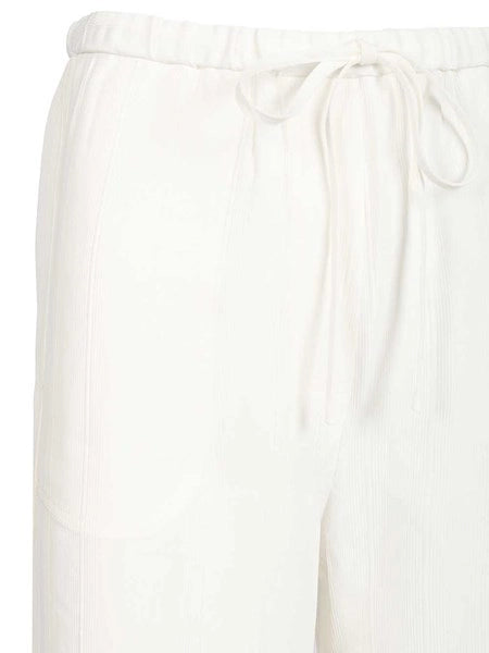 Pantaloni a righe intrecciate