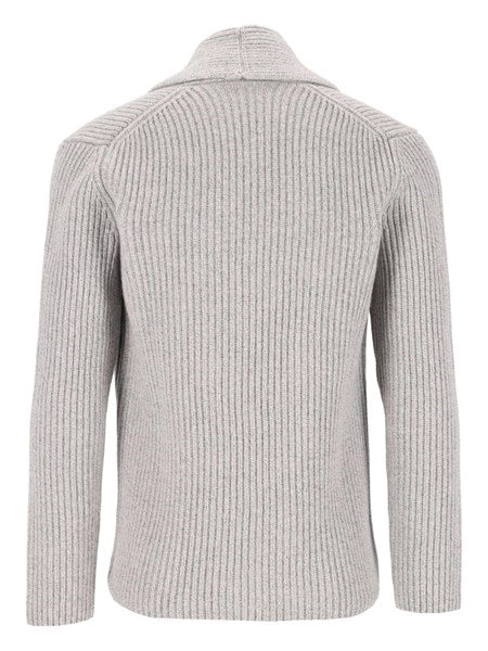 Cardigan doppiopetto in lana