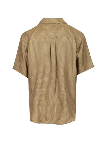 Camicia in raso di seta