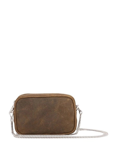 Mini Star Bag in pelle scamosciata