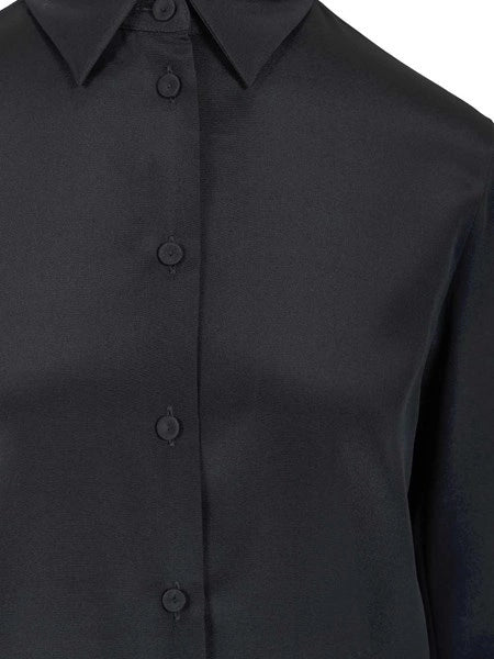 Camicia oversize Voliera in seta