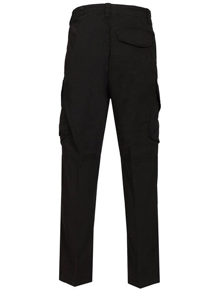 Pantalone cargo in twill di cotone biologico stretch