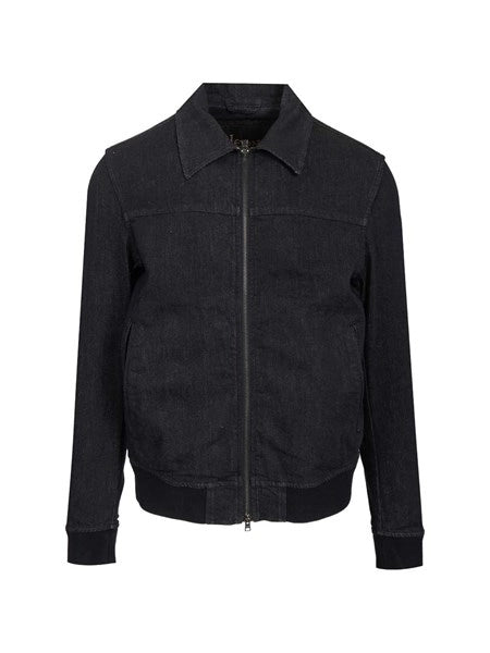 Bomber in denim stretch