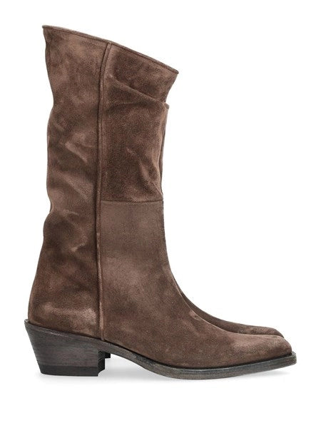 Stivali Clive in suede