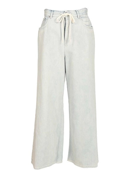 Jeans gamba larga
