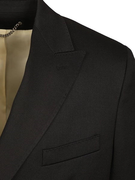 Blazer doppiopetto in gabardine