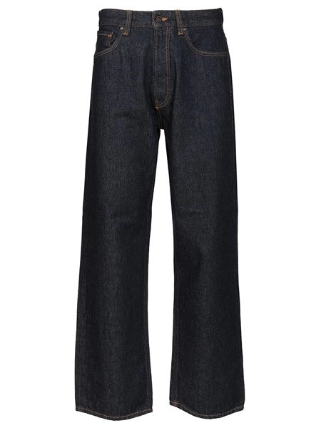 Jeans a gamba larga