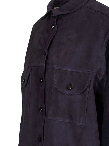 Camicia Viva Berber in suede