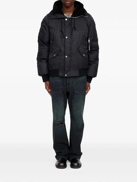 Giacca bomber con cappuccio