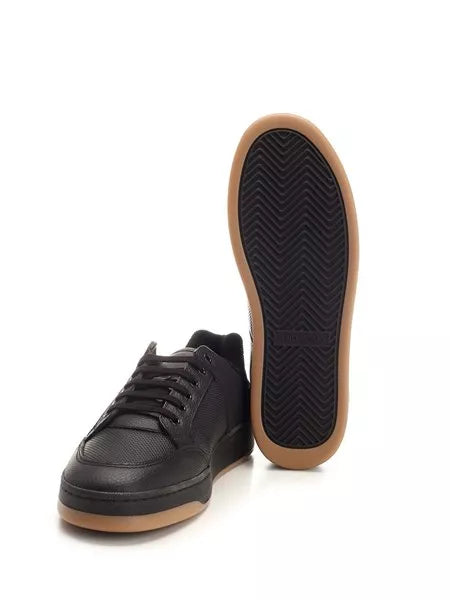 Sneakers basse SL/61 in pelle traforata