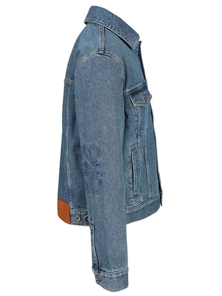 Giacca Anagram in denim