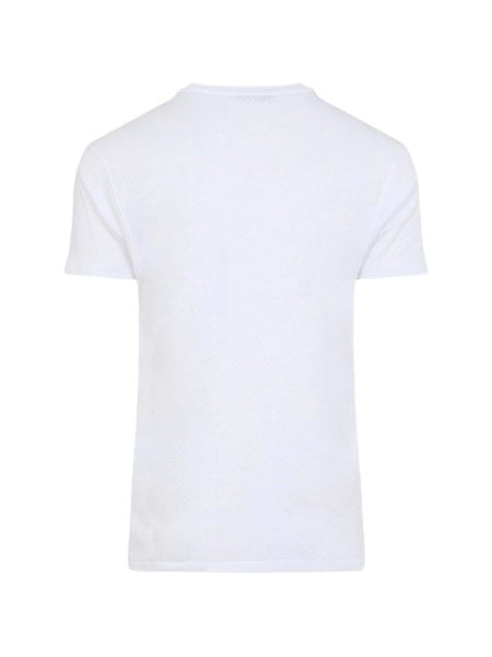 T-shirt a costine traforate