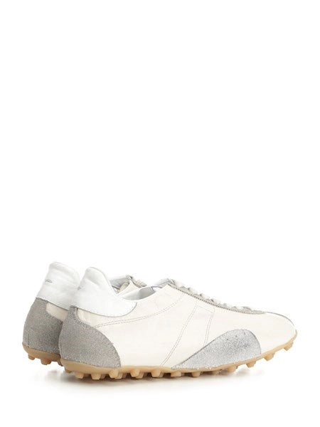 sneaker Sprinters in pelle craquelé e suede