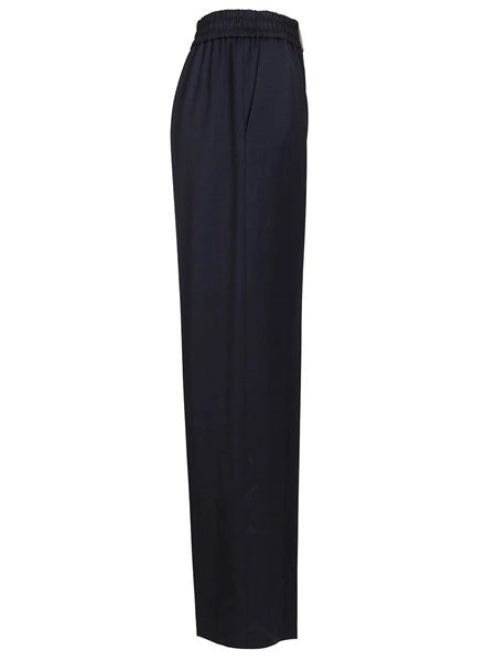 Pantaloni in twill di lana