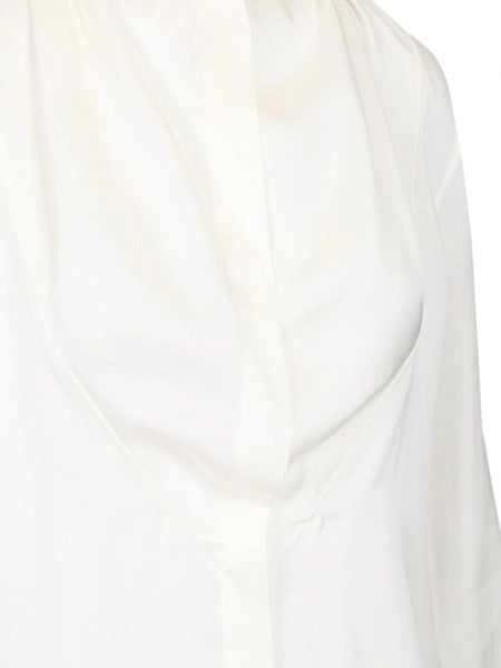 Blusa in raso di seta