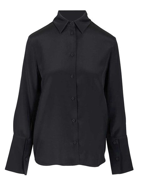 Camicia oversize Voliera in seta