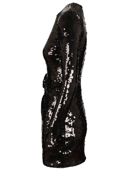 Mini dress in pailettes