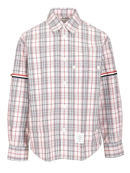 Camicia oversize in popeline di cotone