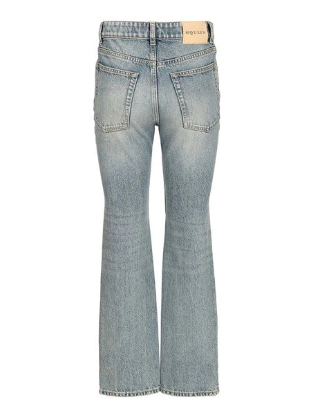 Jeans a gamba dritta
