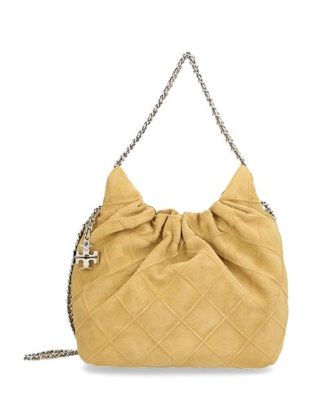 Borsa hobo mini Fleming in suede