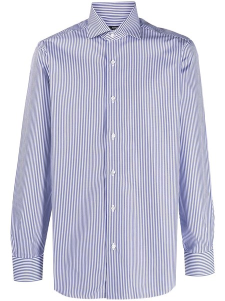 Camicia a mini righe
