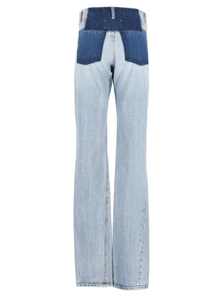 Pantaloni  bicolore