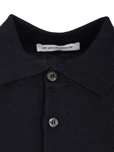 Polo in seta e cashmere