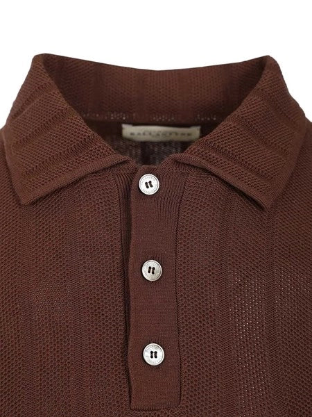 Polo in maglia di cotone