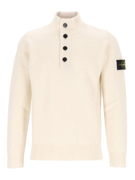 Maglione con zip corta