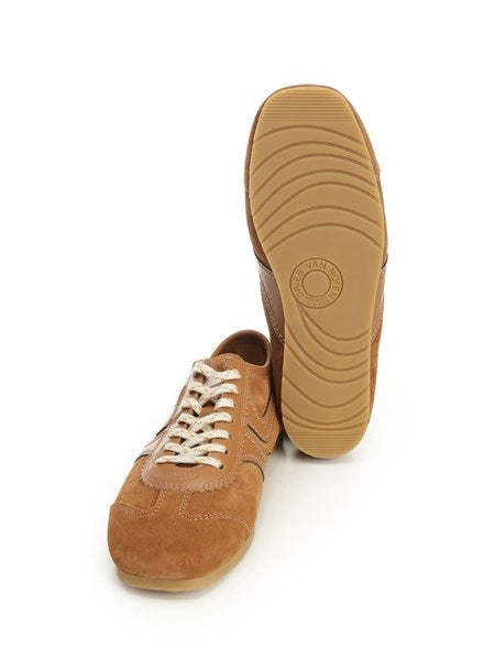 Sneakers in pelle e suede