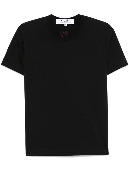 T-shirt in cotone "Back heart"