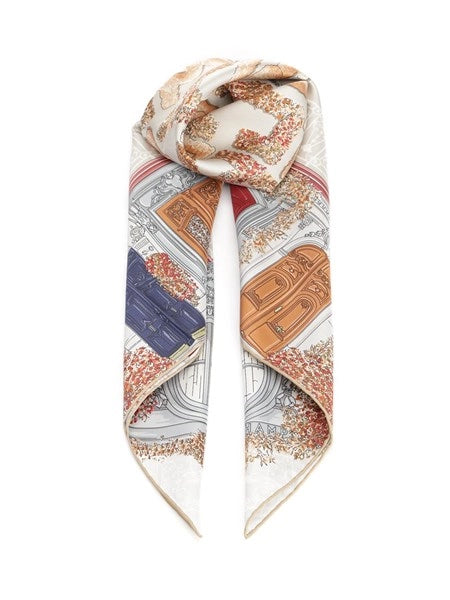 Foulard "Jardin Parisien"