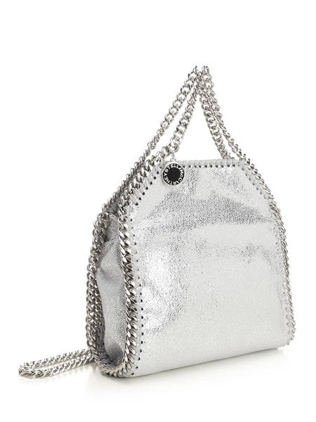 Borsa tote mini argento Falabella