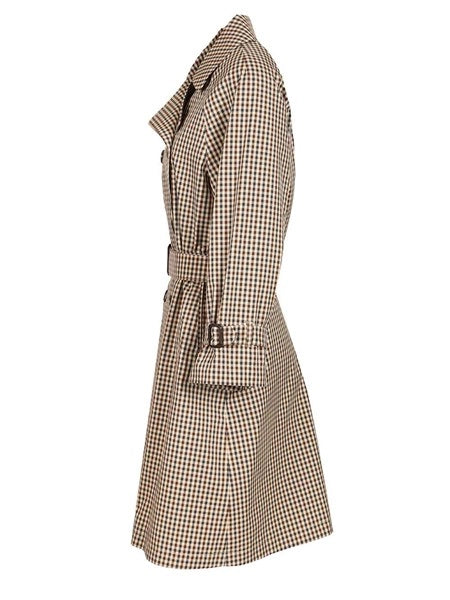 Trench in twill antigoccia
