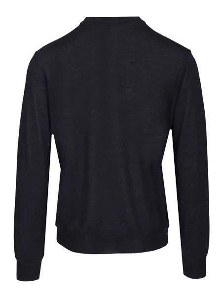 Maglia "Medusa" in lana e seta e cashmere
