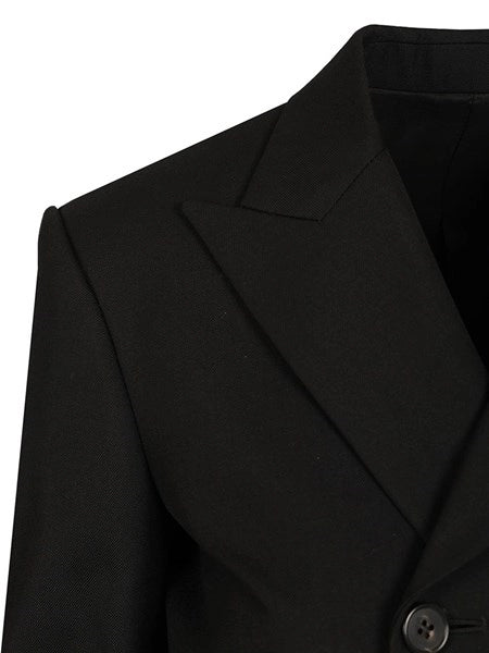 giacca sartoriale in gabardine di lana