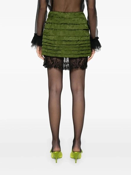 Minigonna jacquard