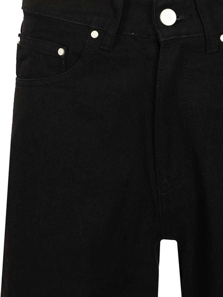 Pantaloni con tasca con logo circolare