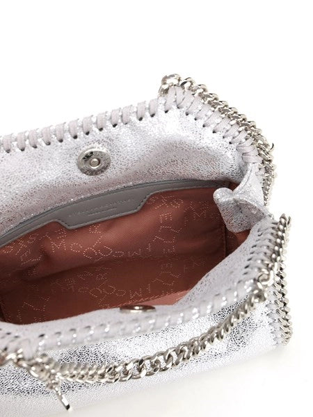 Borsa tote mini argento Falabella