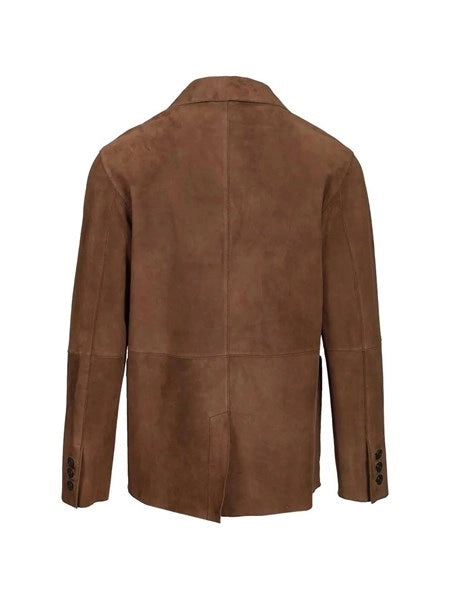 Blazer in suede
