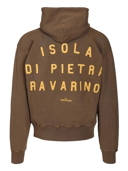 Felpa con cappuccio in cotone biologico